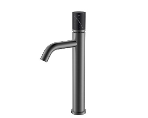 Смеситель для раковины Boheme Stick 122-GM-MR-B цвет Оружейная сталь