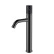Смеситель для раковины Boheme Stick 122-SGM-MR-B цвет Оружейная сталь глянцевая