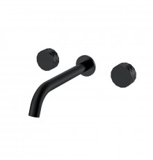 Смеситель для раковины Boheme Stick 152-2-B.1 цвет Черный матовый
