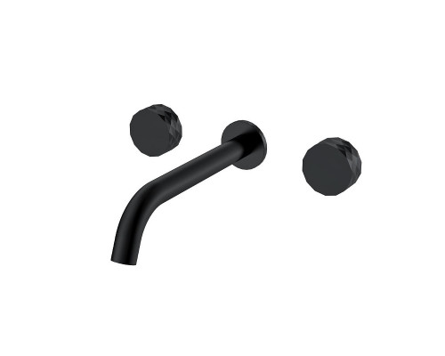 Смеситель для раковины Boheme Stick 152-2-B.1 цвет Черный матовый