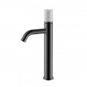 Смеситель для раковины Boheme Stick 122-SGM-MR-GR цвет Оружейная сталь глянцевая