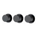 Смеситель для душа Boheme Stick 124-3-B.1 цвет Черный матовый