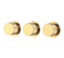 Смеситель для душа Boheme Stick 124-3-G.1 цвет Золото глянцевое