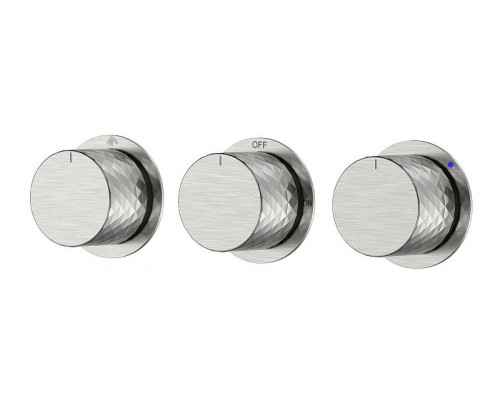 Смеситель для душа Boheme Stick 124-3-NB.1 цвет Никель брашированный