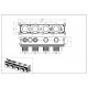 Смеситель для душа Boheme Stick 124-5-CB.1 цвет Медь брашированная