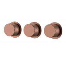 Смеситель для душа Boheme Stick 124-3-BRB.1 цвет Бронза брашированная
