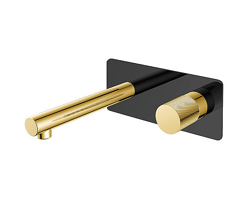 Santeh-Crystal.ru: Смеситель для раковины Boheme Stick 125-BG.2 Черный матовый Золото Приобрести Смеситель для раковины Boheme Stick 125-BG.2 Черный матовый Золото в магазине сантехники Santeh-Crystal.ru
