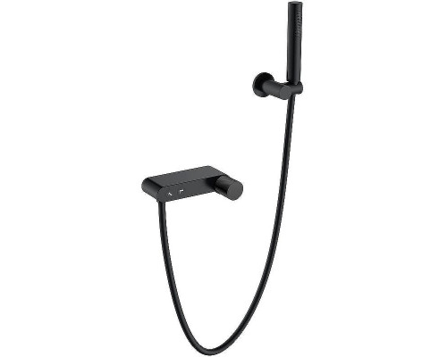 Смеситель для ванны Boheme Stick 123-BB.2 Черный матовый
