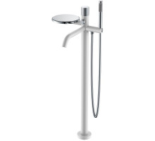 Смеситель для ванны Boheme Stick 129-WCR.2 Белый Хром