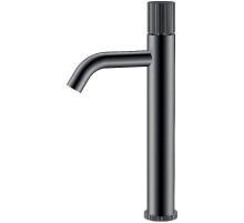 Смеситель для раковины Boheme Stick 122-SGM.3 Оружейная сталь глянцевая