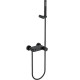 Смеситель для ванны Boheme Stick 123-BB.3 Черный матовый