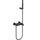 Смеситель для ванны Boheme Stick 123-BB.4 Черный матовый