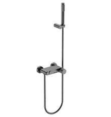 Смеситель для ванны Boheme Stick 123-GM.4 Оружейная сталь