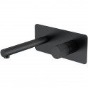 Смеситель для раковины Boheme Stick 125-BB.3 Черный матовый
