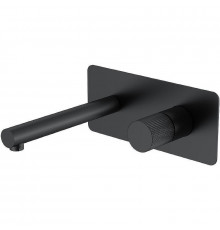 Смеситель для раковины Boheme Stick 125-BB.3 Черный матовый