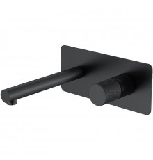 Смеситель для раковины Boheme Stick 125-BB.4 Черный матовый