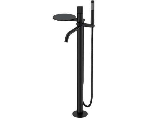 Смеситель для ванны Boheme Stick 129-BB.3 Черный матовый