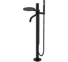 Смеситель для ванны Boheme Stick 129-BB.4 Черный матовый