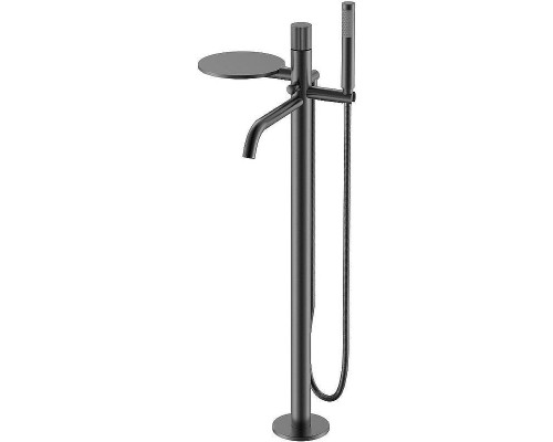 Смеситель для ванны Boheme Stick 129-GM.3 Оружейная сталь