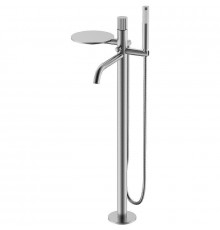 Смеситель для ванны Boheme Stick 129-NB.3 Никель