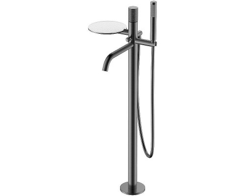 Смеситель для ванны Boheme Stick 129-GM.2 Оружейная сталь
