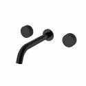 Смеситель для раковины Boheme Stick 152-2-B.3 цвет Черный матовый