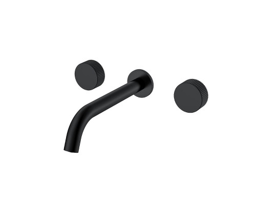 Смеситель для раковины Boheme Stick 152-2-B.3 цвет Черный матовый
