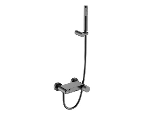 Смеситель для ванны Boheme Stick 123-GM цвет Оружейная сталь