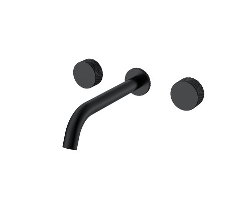Смеситель для раковины Boheme Stick 152-2-B.2 цвет Черный матовый