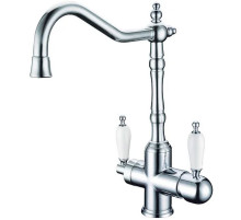 Смеситель для кухни Boheme Tradizionale Chromo 113-CRST Хром