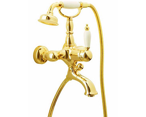 Приобрести Смеситель для ванны Boheme Tradizionale Oro 283 Золото в магазине сантехники Santeh-Crystal.ru