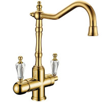 Смеситель для кухни Boheme Tradizionale Oro 112-SW Золото