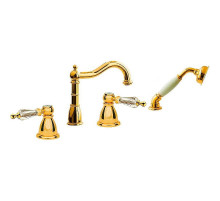 Смеситель на борт ванны Boheme Tradizionale Oro 395-SW Золото