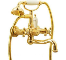 Смеситель для ванны Boheme Tradizionale Oro 293-Ceramic Золото