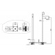 Смеситель для раковины Boheme Uno 107-BRB цвет Брашированная бронза