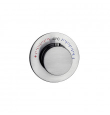 Смеситель для душа Boheme Uno Inox 627-T-INOX с термостатом цвет Нержавеющая сталь