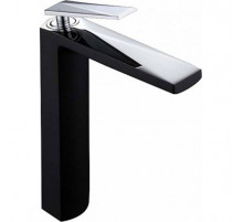 Смеситель для раковины Boheme Venturo 372-b Черный, Хром