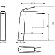 Приобрести Смеситель для раковины Boheme Venturo 382 Золото в магазине сантехники Santeh-Crystal.ru