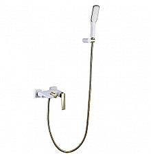 Смеситель для ванны Boheme Venturo 383-W Белый Золото