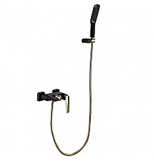 Смеситель для ванны Boheme Venturo 383-B Черный Золото