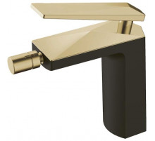 Смеситель для биде Boheme Venturo 386-B Черный Золото