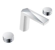 Смеситель для раковины Boheme Venturo 150-WCR-DIAMOND Белый Хром