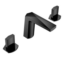 Смеситель для раковины Boheme Venturo 150-B-ICE Черный матовый