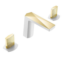 Смеситель для раковины Boheme Venturo 150-WG-TOUCH Белый Золото