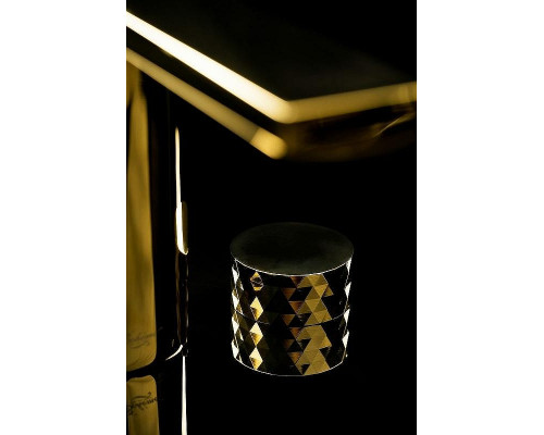 Смеситель для раковины Boheme Venturo 150-G-DIAMOND Золото глянцевое