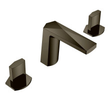 Смеситель для раковины Boheme Venturo 150-SGM-ICE Оружейная сталь глянцевая