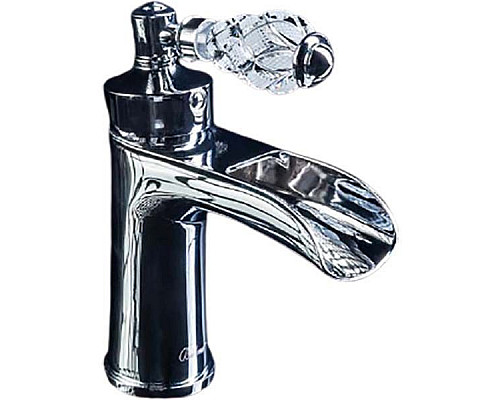 Приобрести Смеситель для раковины Boheme Vogue Crystal 221-CRST Хром в магазине сантехники Santeh-Crystal.ru