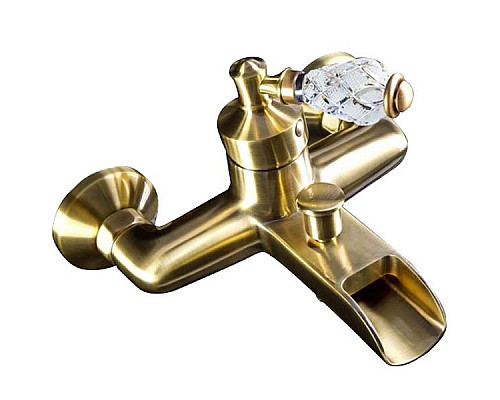 Заказать Смеситель для ванны Boheme Vogue Crystal 203-CRST Бронза в магазине сантехники Santeh-Crystal.ru