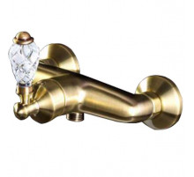 Смеситель для душа Boheme Vogue Crystal 204-CRST Бронза