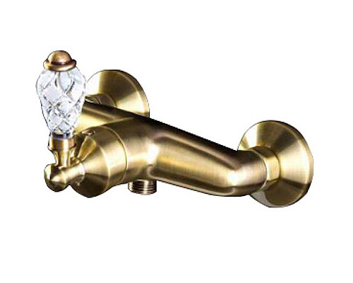Приобрести Смеситель для душа Boheme Vogue Crystal 204-CRST Бронза в магазине сантехники Santeh-Crystal.ru